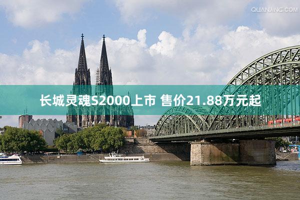 长城灵魂S2000上市 售价21.88万元起