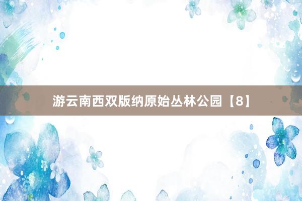 游云南西双版纳原始丛林公园【8】